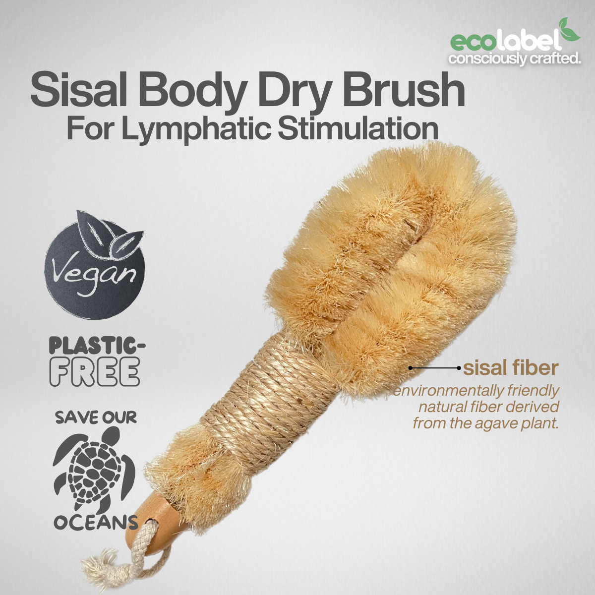 Sisal Body Dry Brush