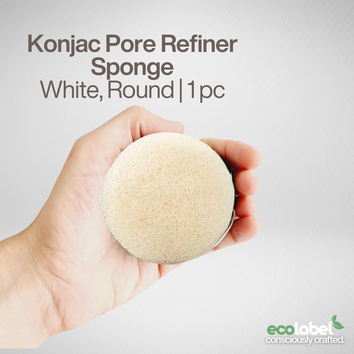 Konjac Pore Refiner Sponge
