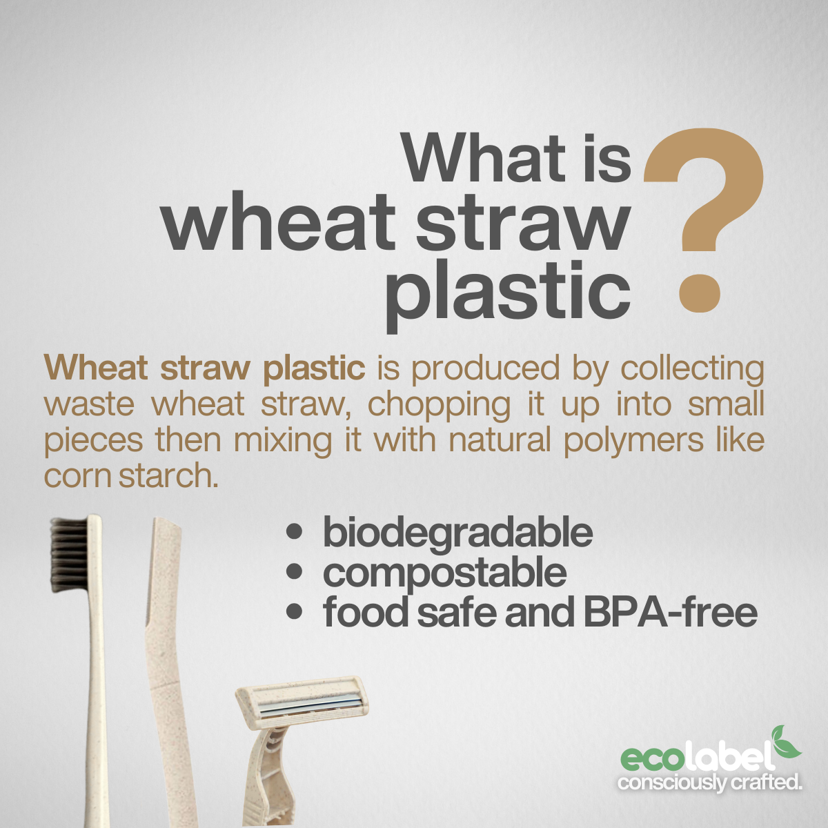 Wheat Straw Razor