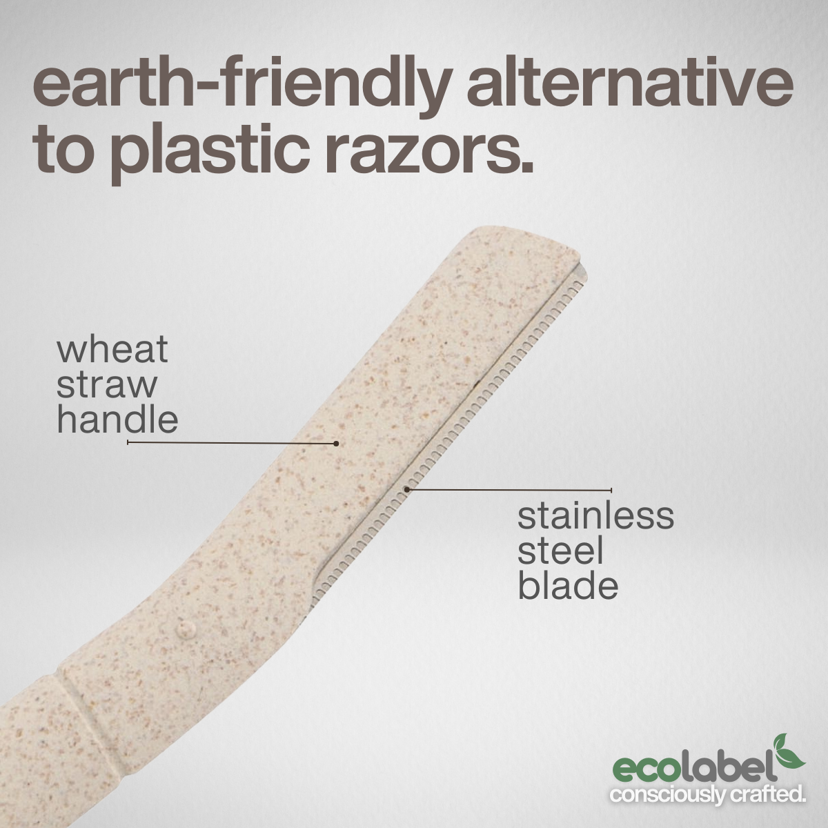 Wheat Straw Eyebrow Razor