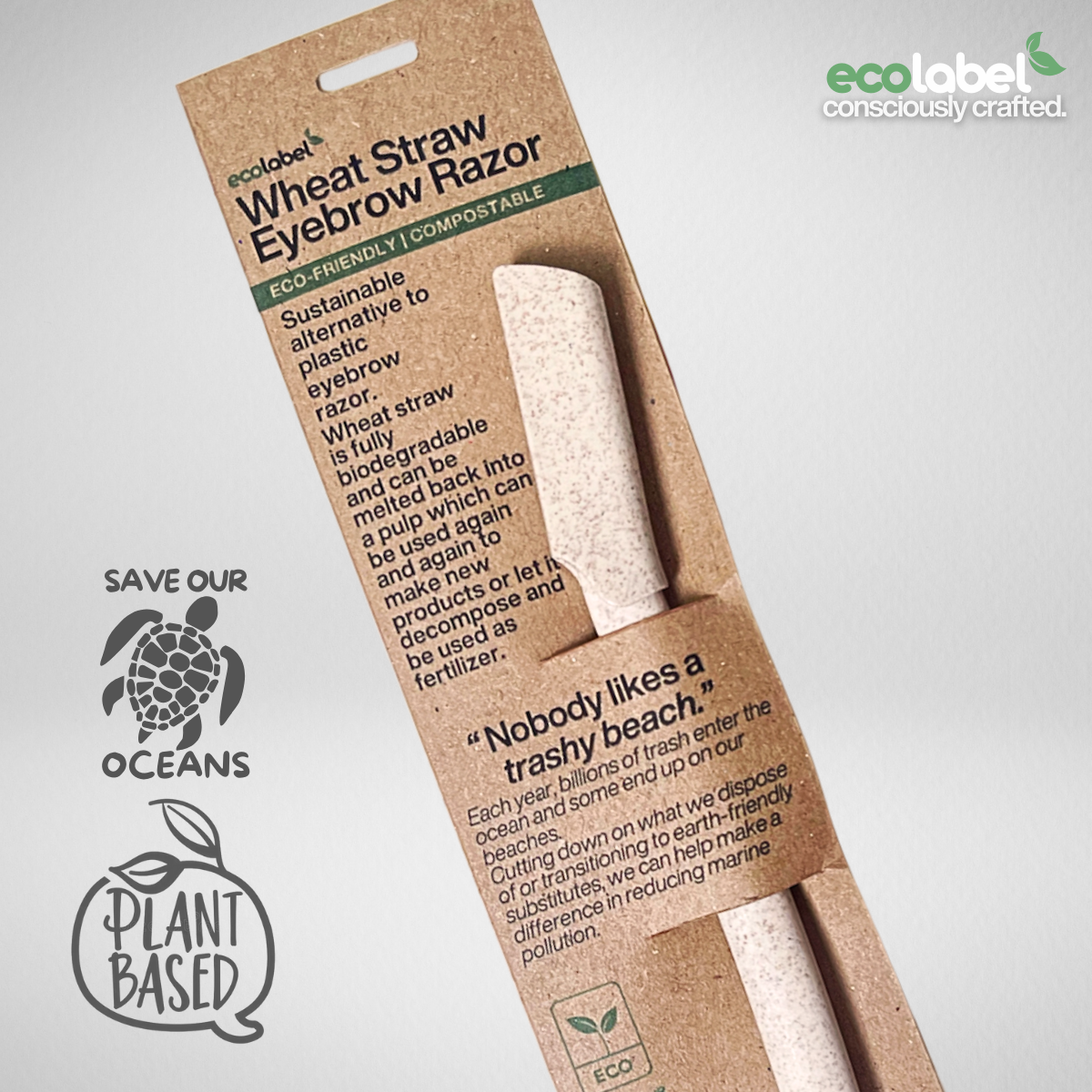 Wheat Straw Eyebrow Razor