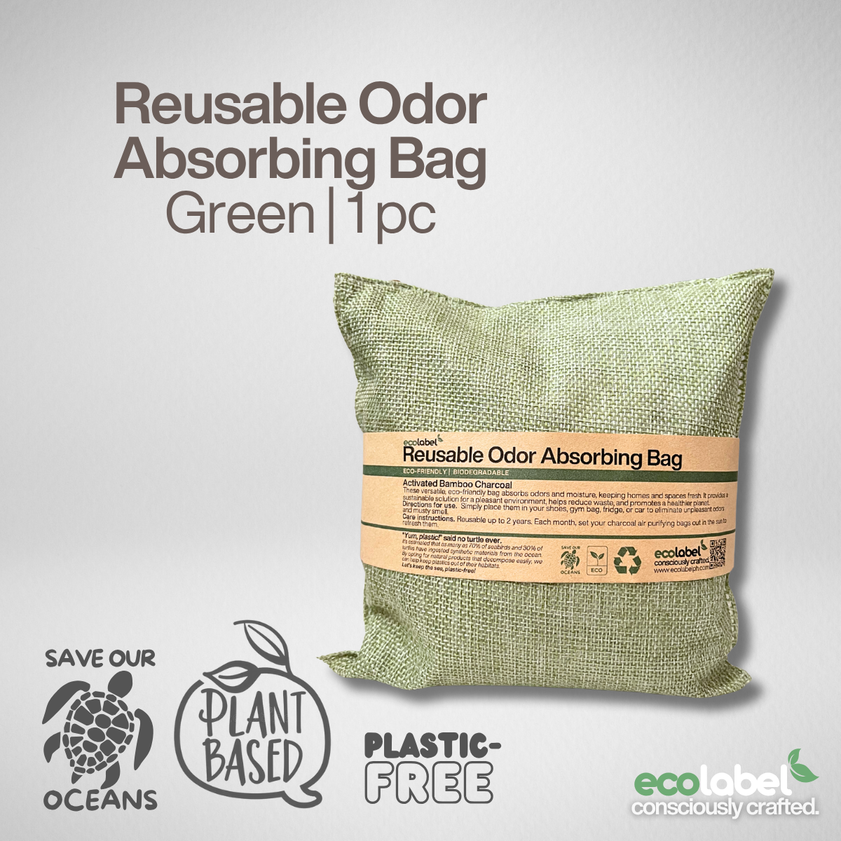 Reusable Activated Charcoal Odor Absorbing Bag Air Purifier for Room Home Car Shoe Refrigerator Deodorizer