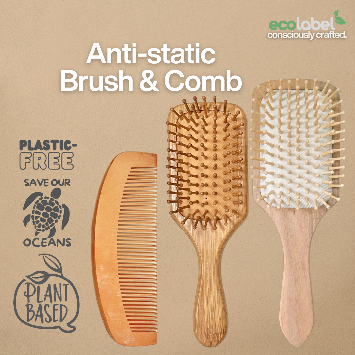 Anti-static Wooden Comb