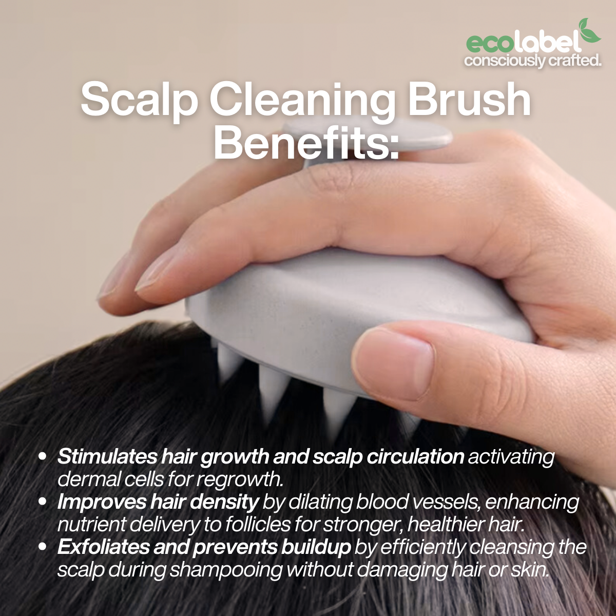 Reusable Wheat Scalp Cleaning Brush