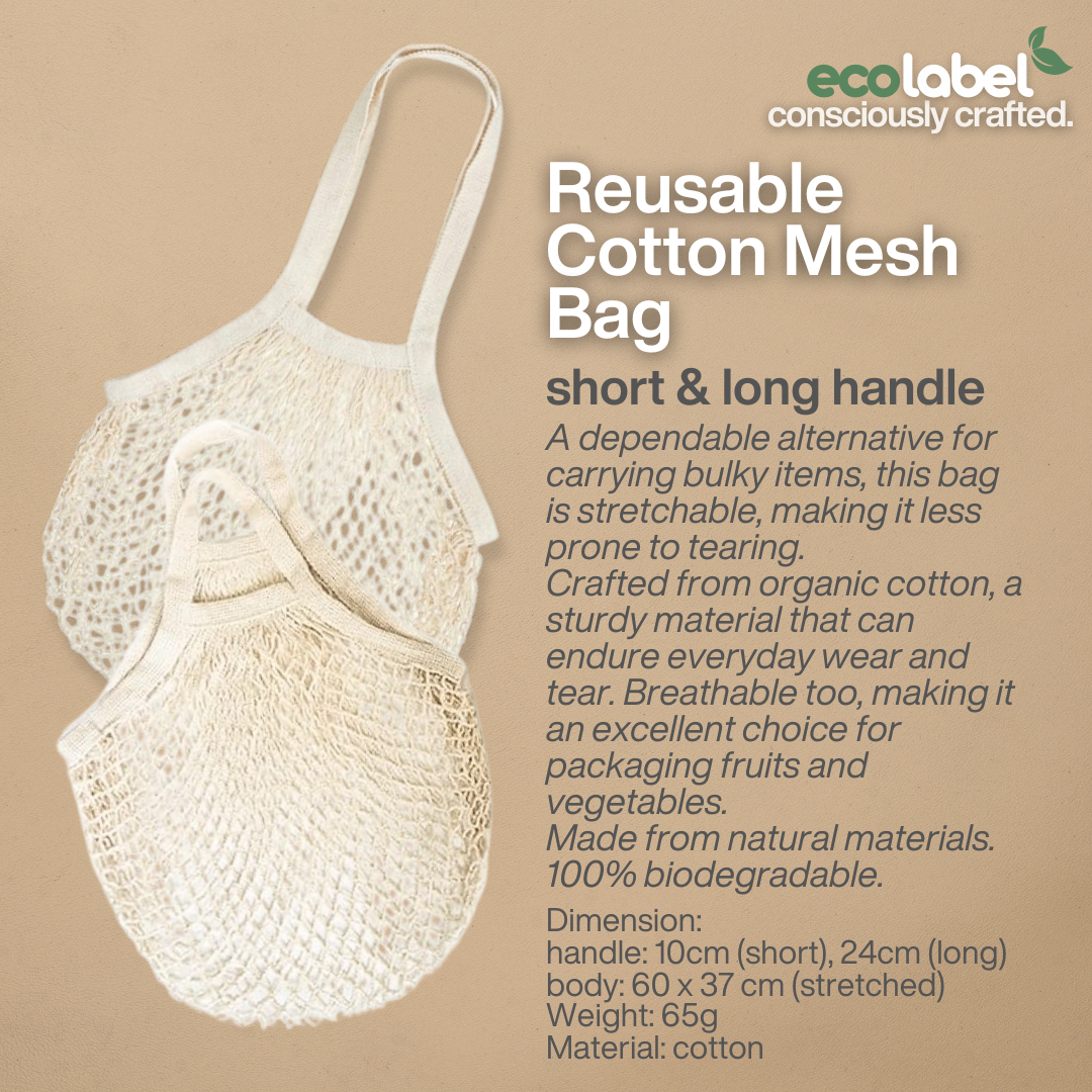 Reusable Cotton Mesh Bag
