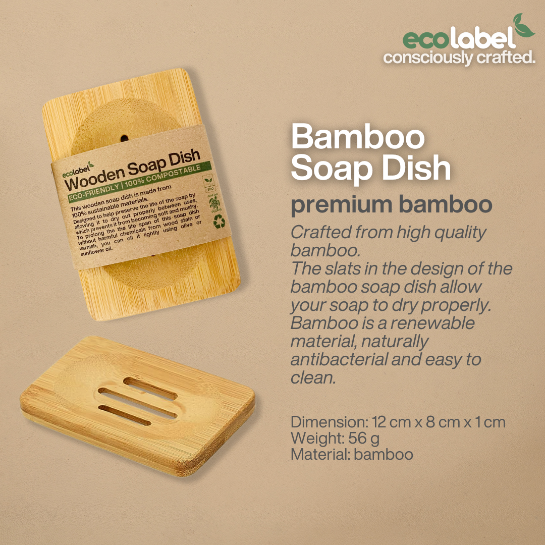 Bamboo Soap Dish | Premium