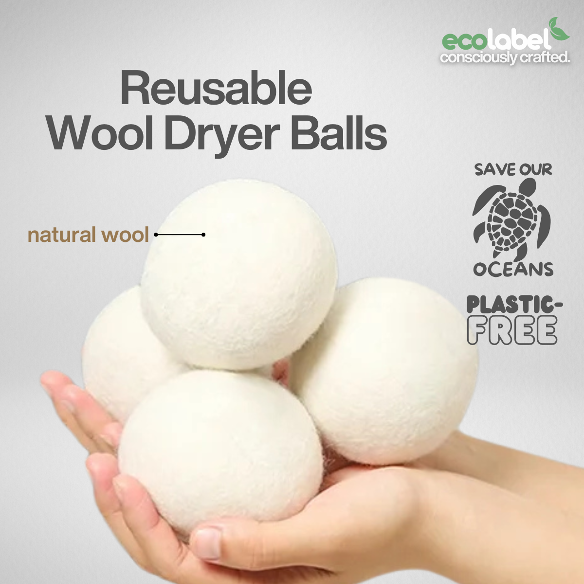 Reusable Laundry Wool Dryer Balls