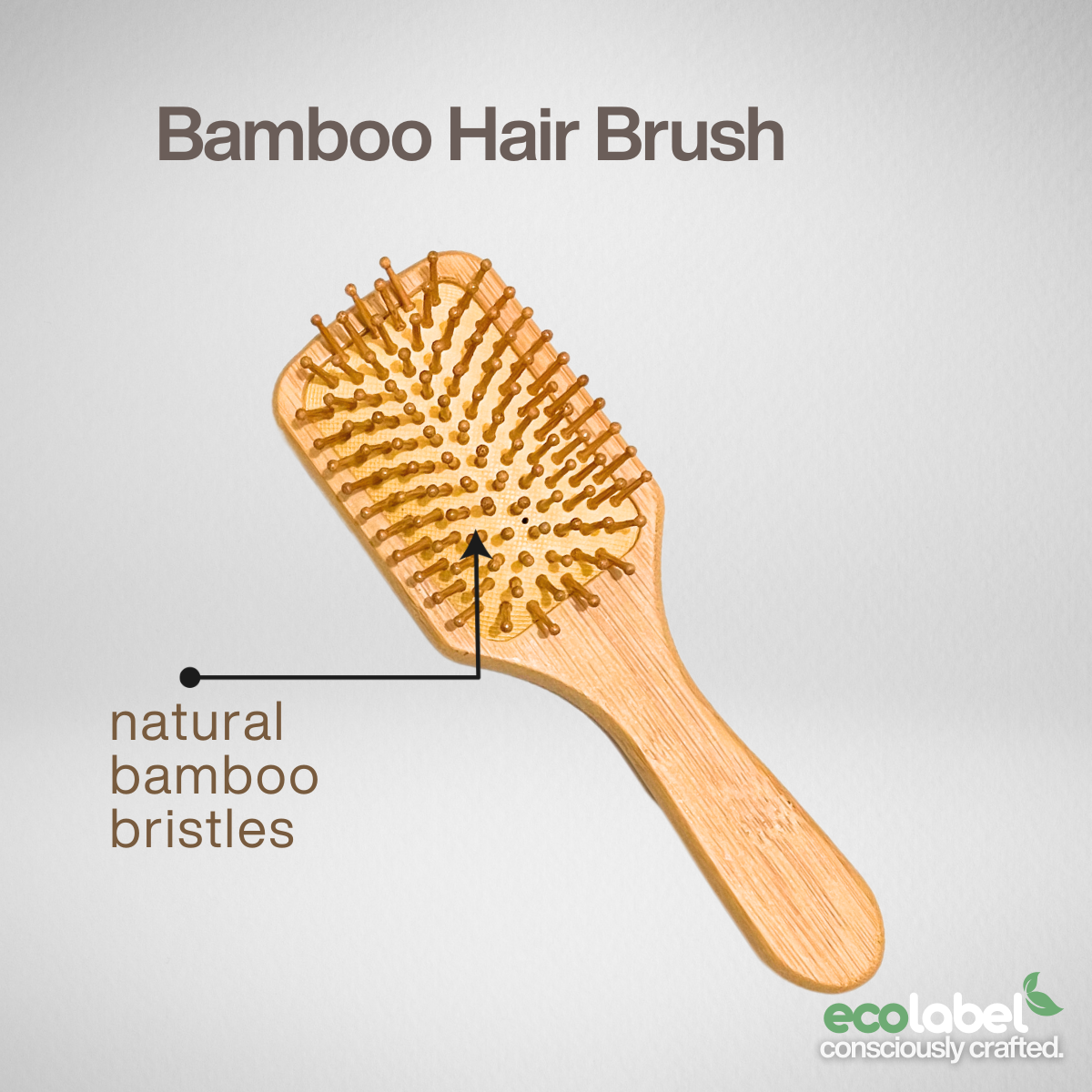 Anti-static Bamboo Hair Brush