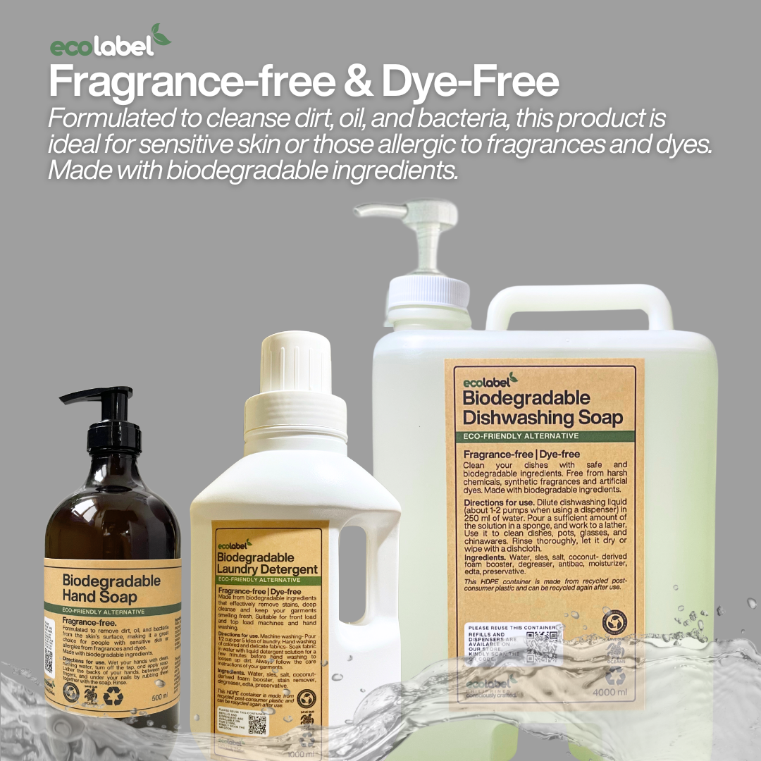 Fragrance-free & Dye-free Liquids