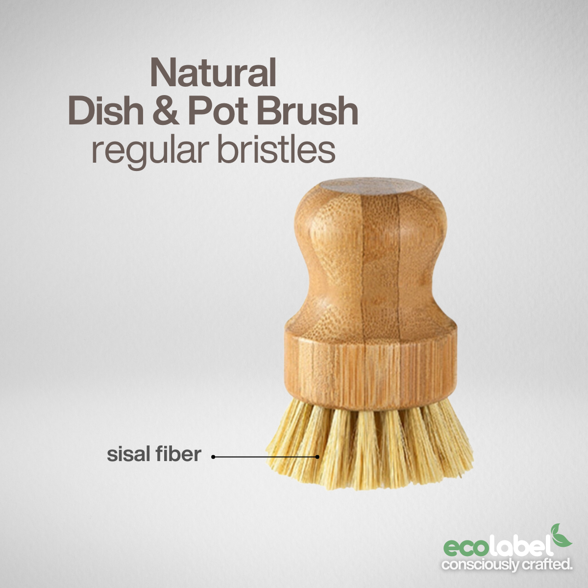 Natural Dish & Pot Brush