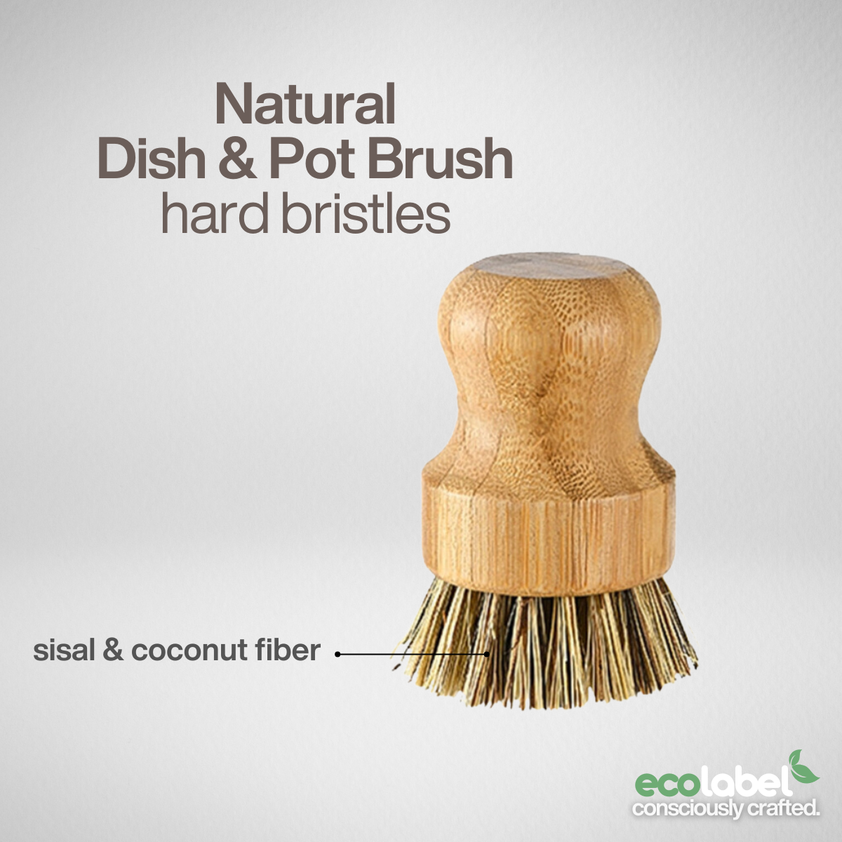 Natural Dish & Pot Brush