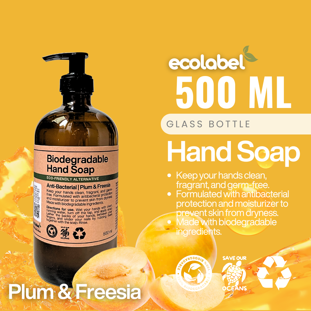 Biodegradable Hand Soap Concentrate Plum & Freesia