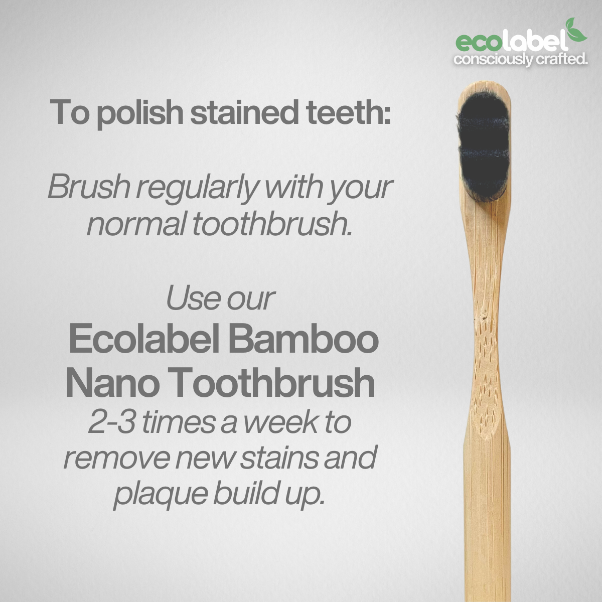 Soft Nano Bamboo Toothbrush