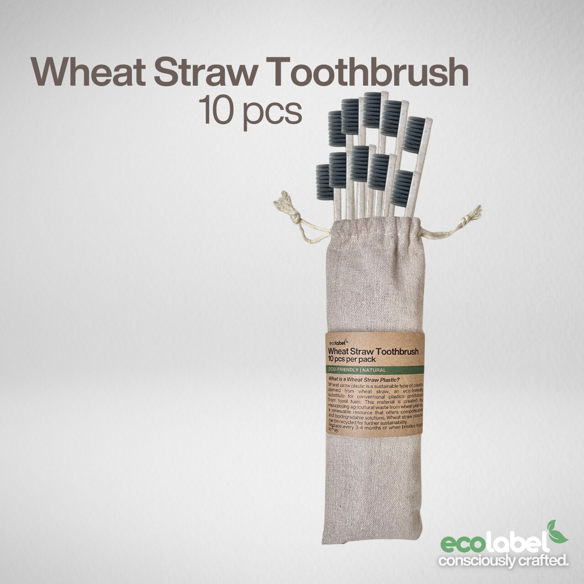 Wheat Straw Toothbrush