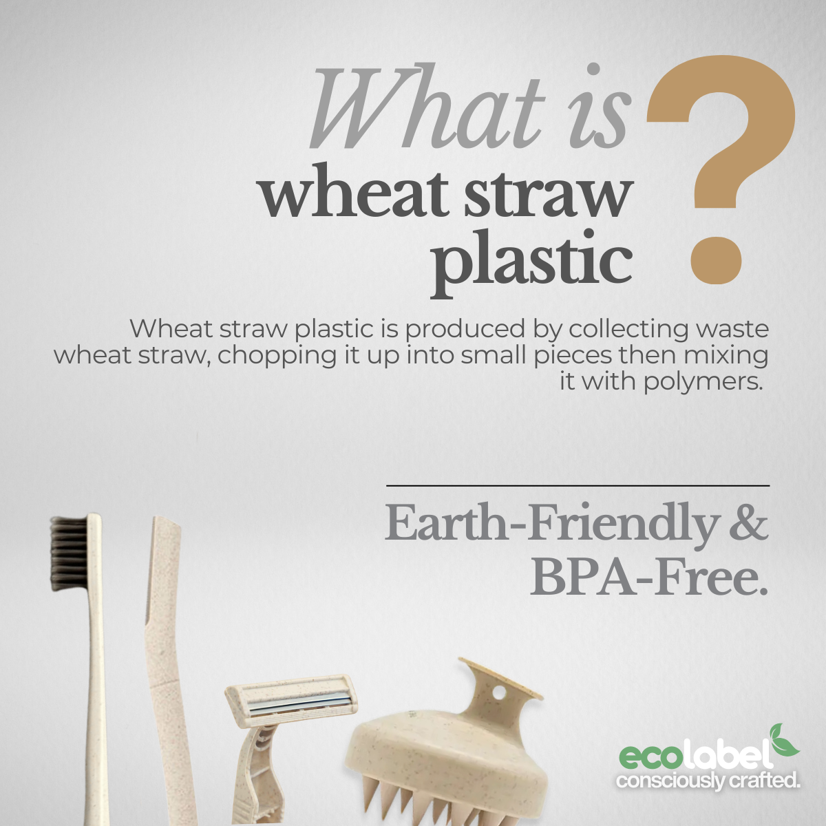 Reusable Wheat Scalp Cleaning Brush