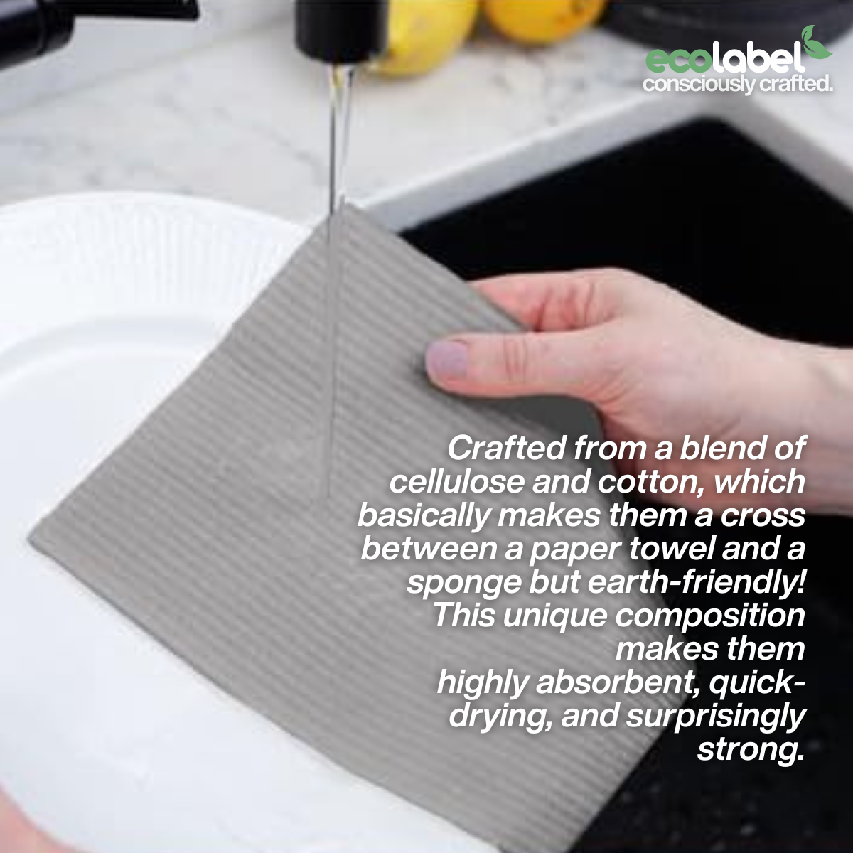 Biodegradable Swedish Dishcloth
