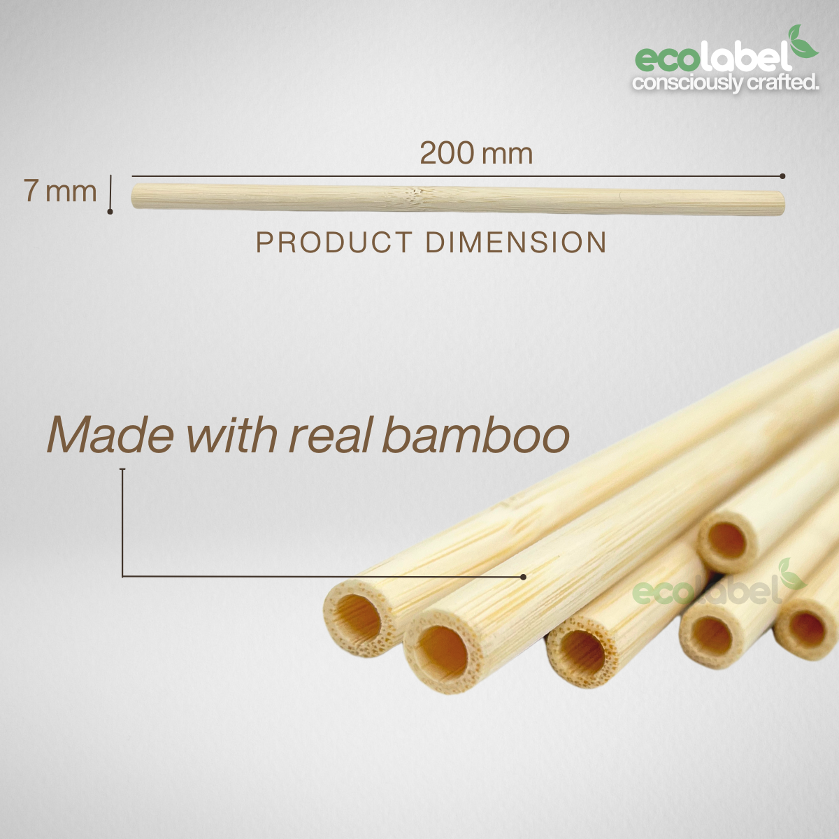 Reusable Bamboo Straw