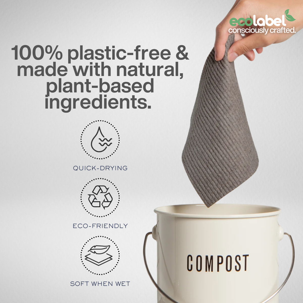 Biodegradable Swedish Dishcloth
