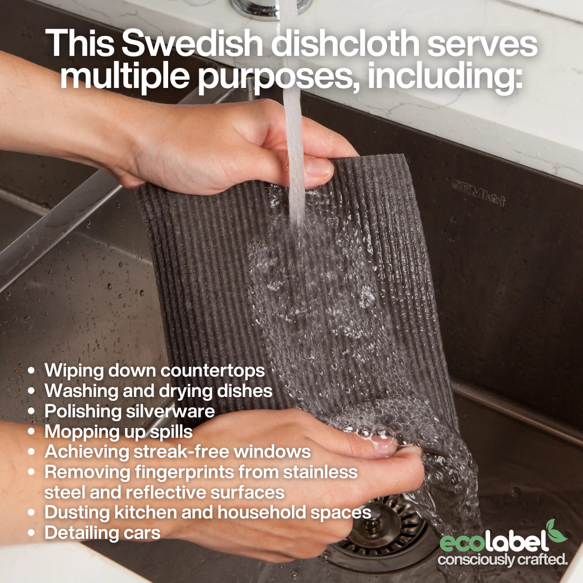 Biodegradable Swedish Dishcloth