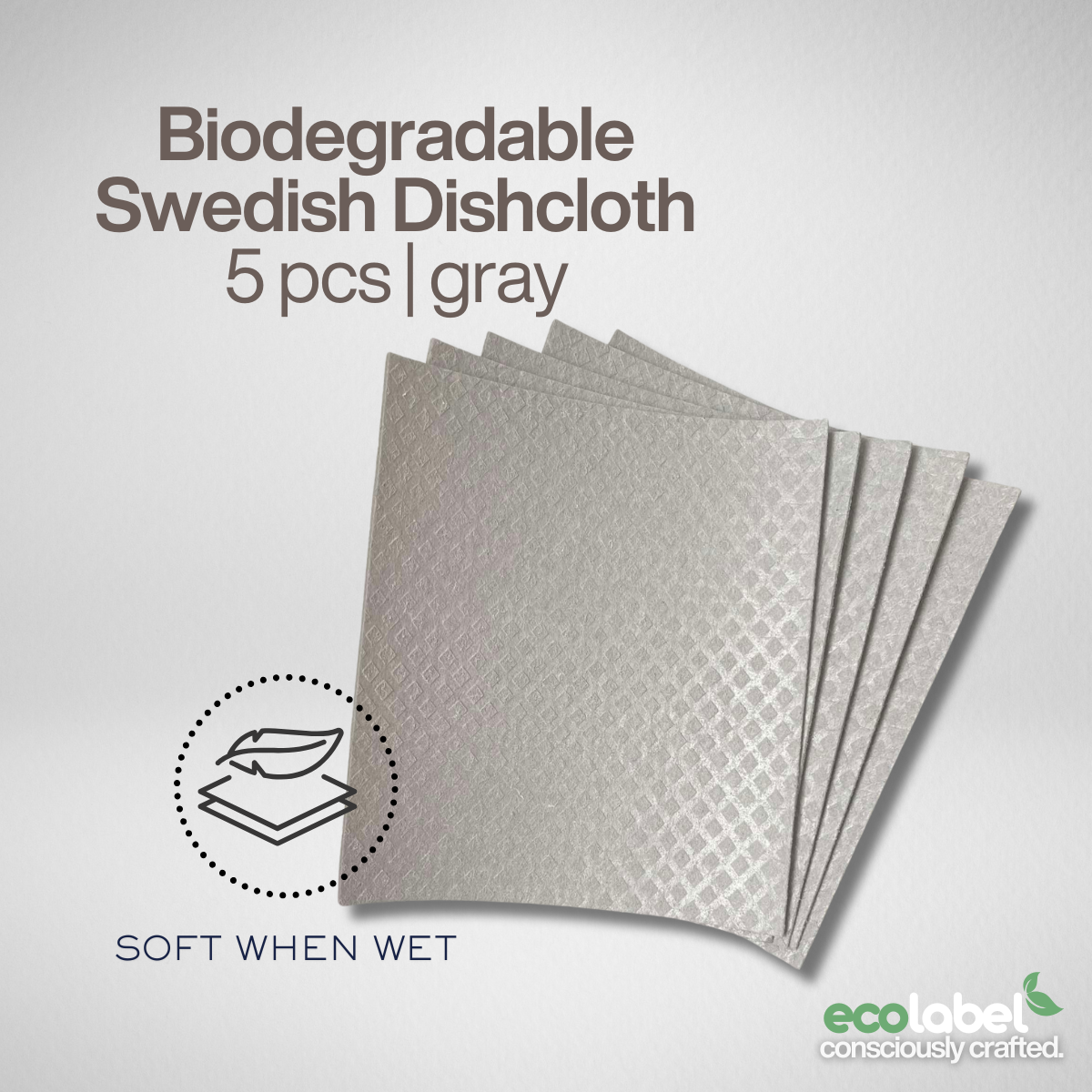 Biodegradable Swedish Dishcloth