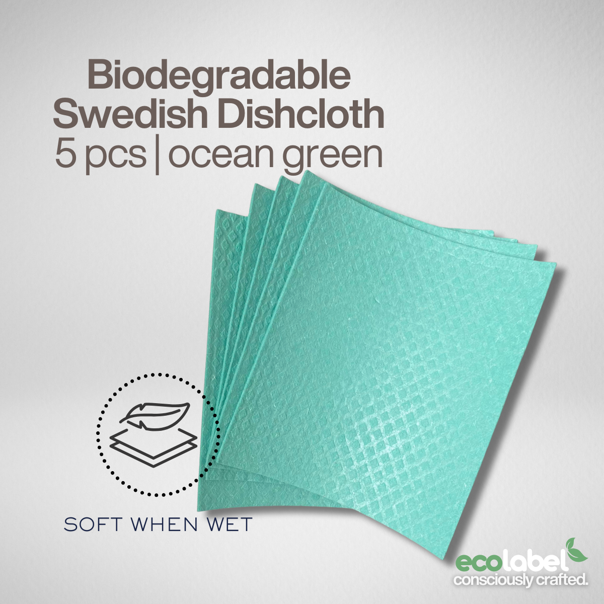 Biodegradable Swedish Dishcloth