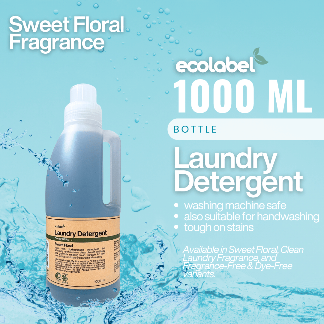 Biodegradable Liquid Laundry Detergent Sweet Floral Fragrance