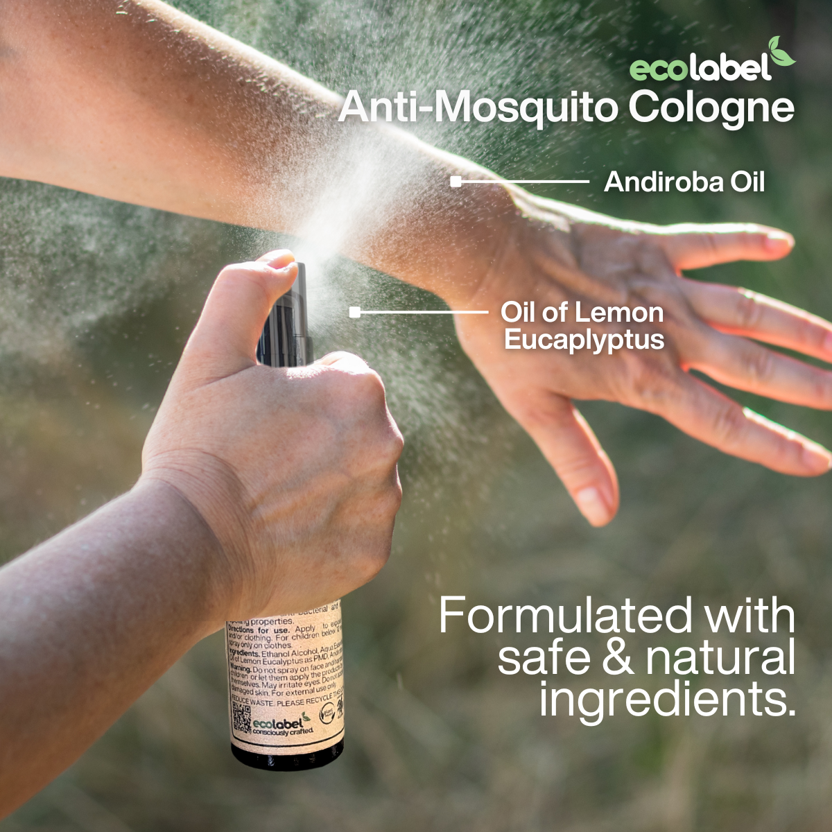 Plant-Based Anti-Mosquito Cologne