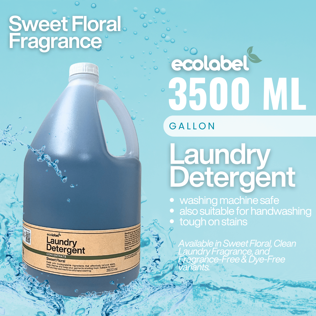 Biodegradable Liquid Laundry Detergent Sweet Floral Fragrance