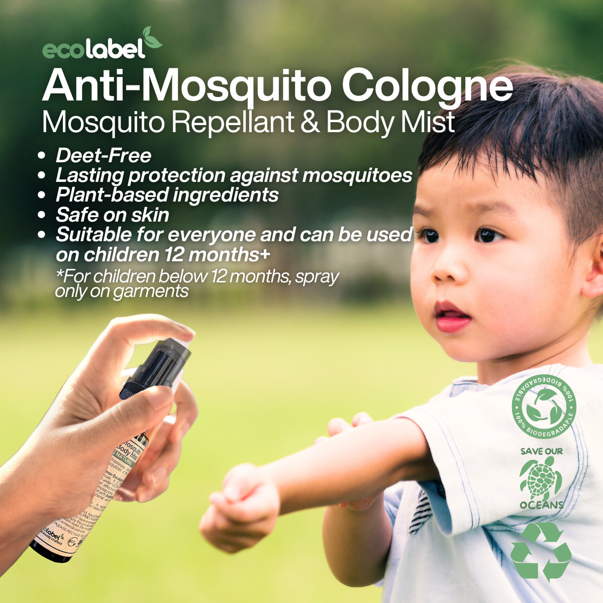 Plant-Based Anti-Mosquito Cologne