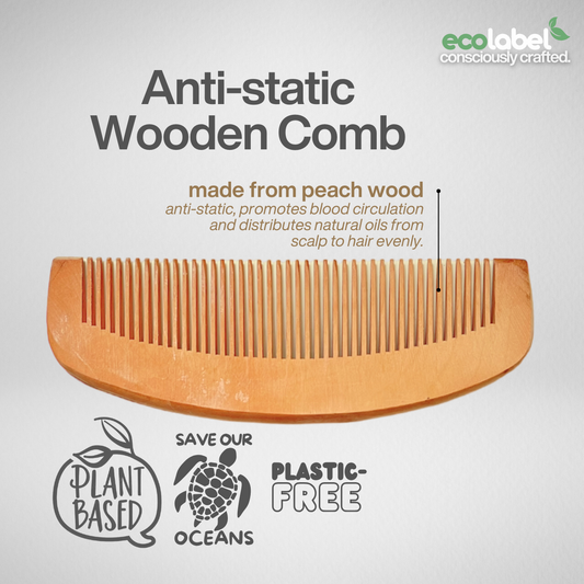 Anti-static Wooden Comb