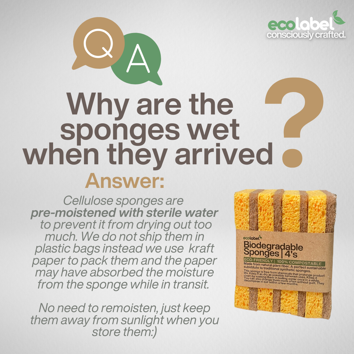 Plant-based Kitchen Sponge Coconut Husk Scourer