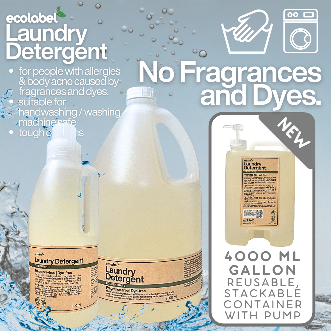 Biodegradable Liquid Laundry Detergent Fragrance-free & Dye-free