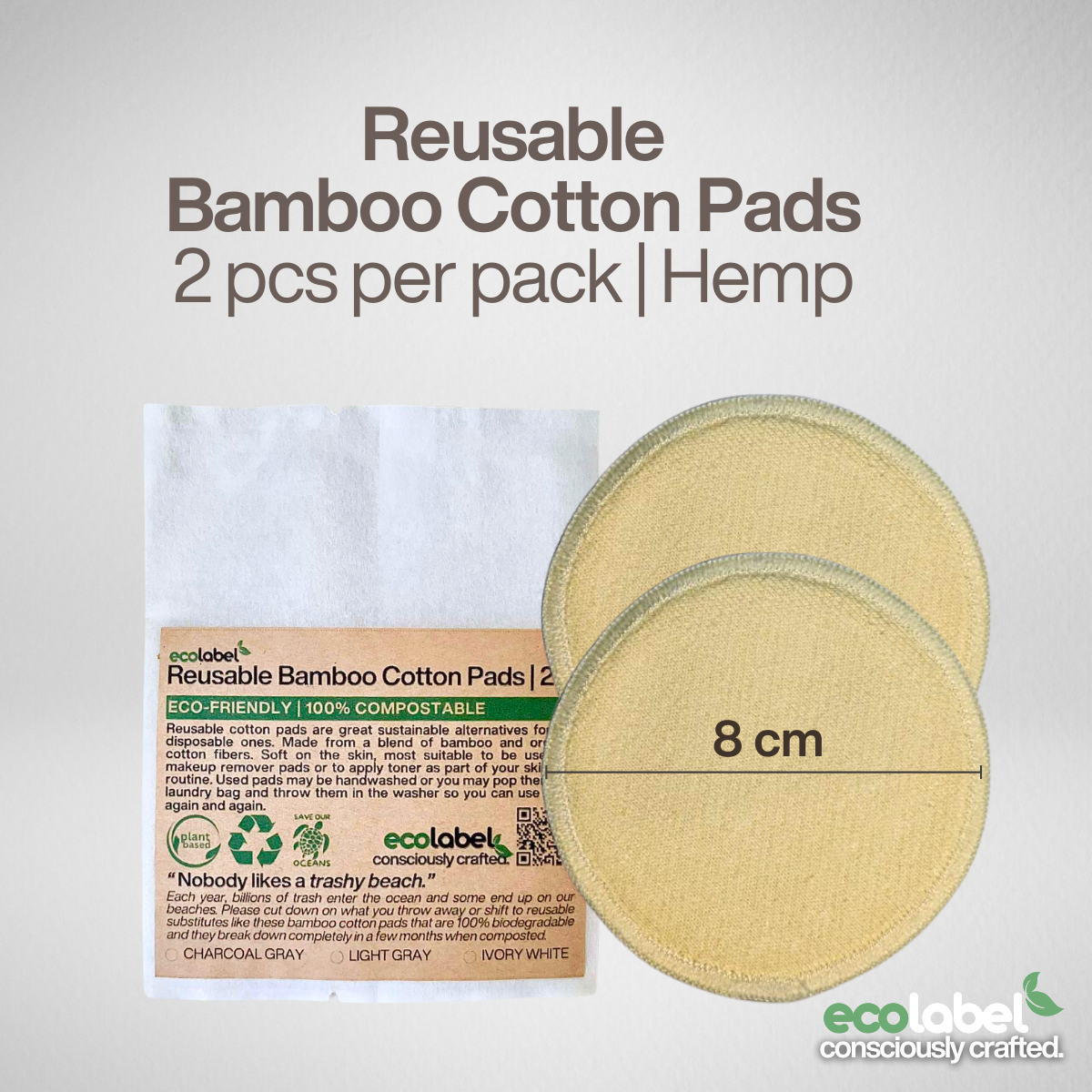 Reusable Bamboo Cotton Pads