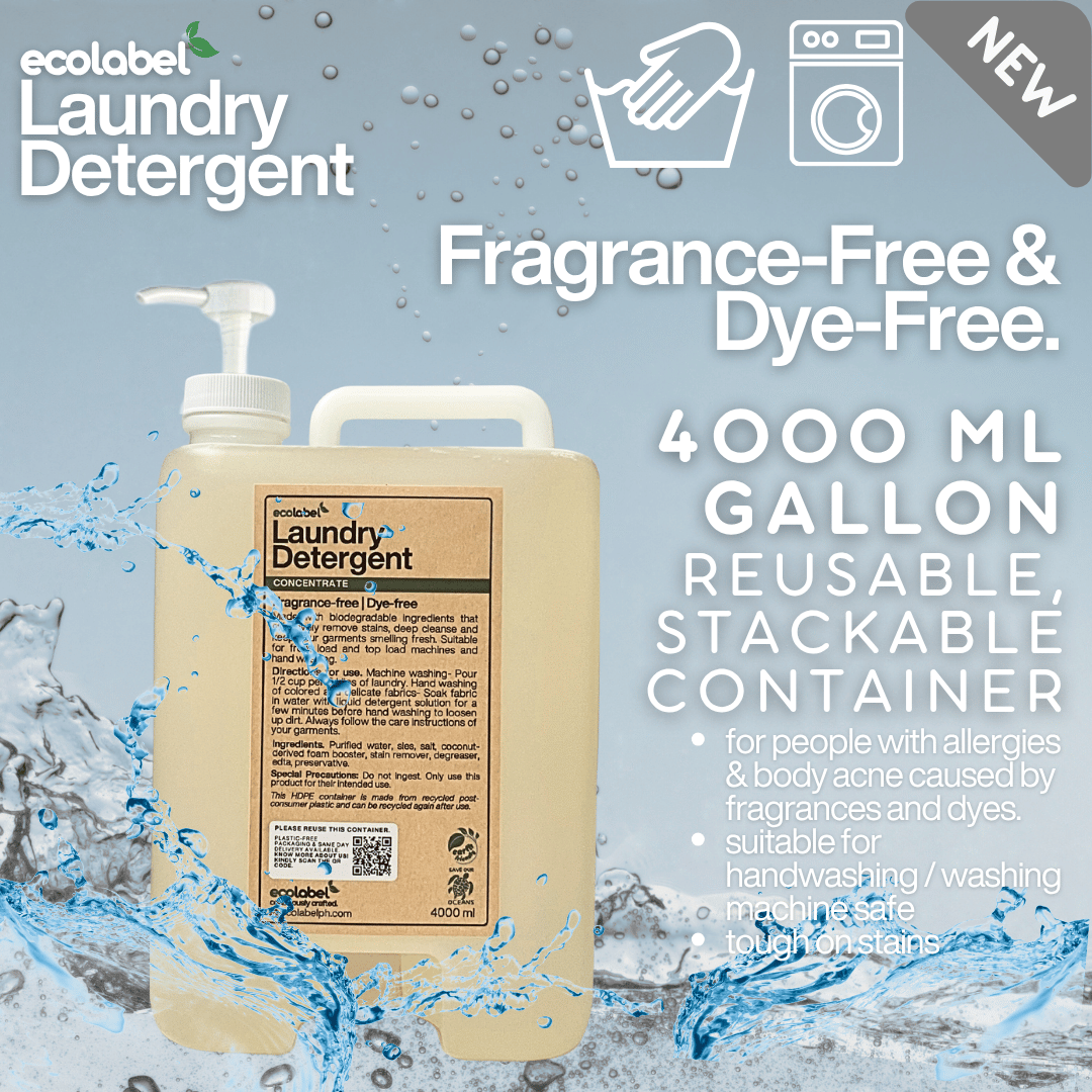 Biodegradable Liquid Laundry Detergent Fragrance-free & Dye-free