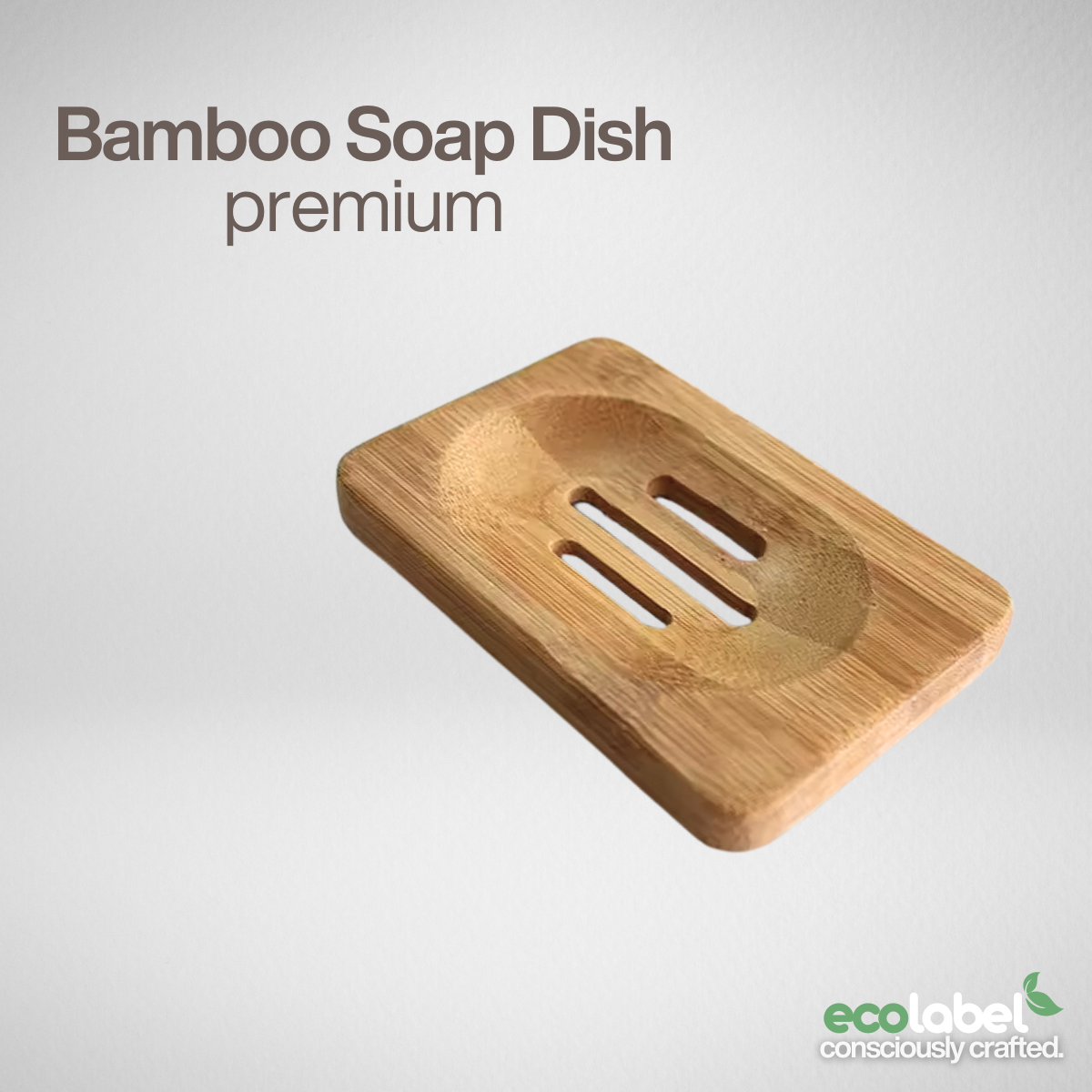 Bamboo Soap Dish | Premium