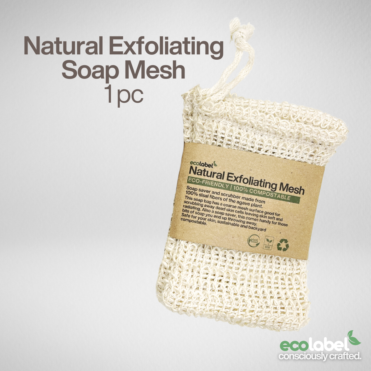 Natural Exfoliating Soap Mesh