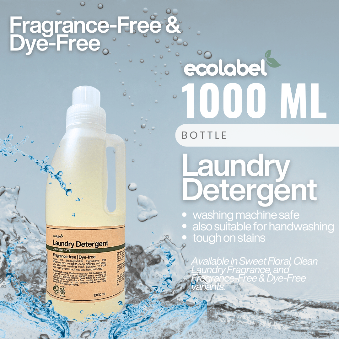 Biodegradable Liquid Laundry Detergent Fragrance-free & Dye-free