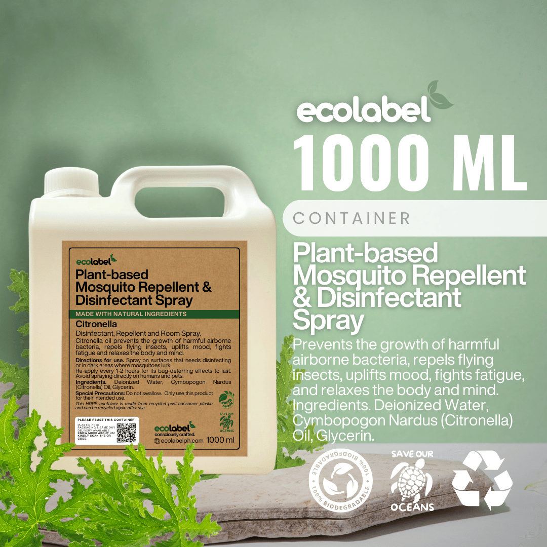 Plant-Based 3 in 1 Mosquito Repellent, Disinfectant & Room Spray