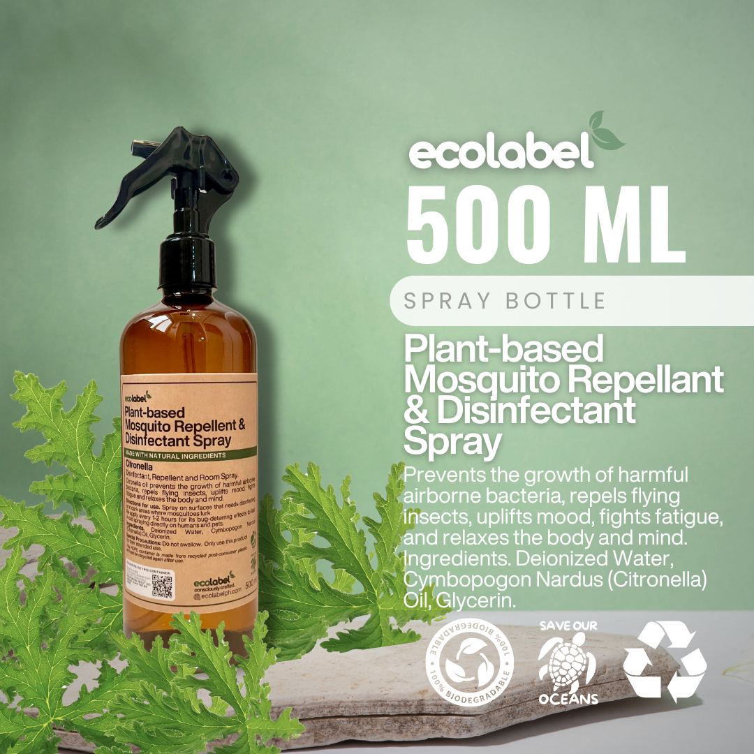 Plant-Based 3 in 1 Mosquito Repellant, Disinfectant & Room Spray
