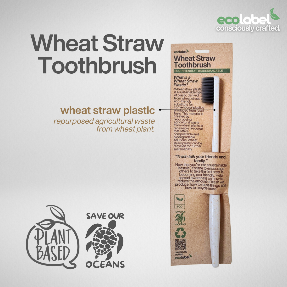 Wheat Toothpaste Wheat Straw Toothbrush – Ecolabel Philippines