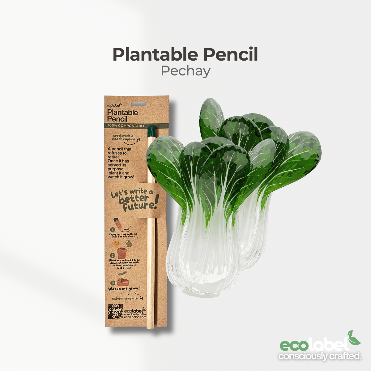 Plantable Pencil Compostable Starch Capsule