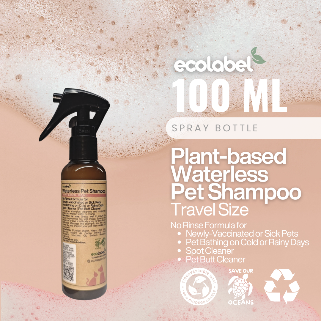 Plant-Based Waterless Pet Shampoo