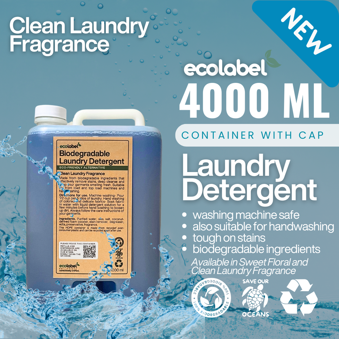 Biodegradable Liquid Laundry Detergent Clean Laundry Fragrance