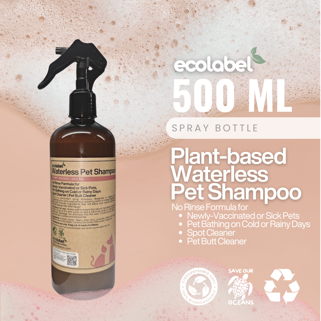 Plant-Based Waterless Pet Shampoo