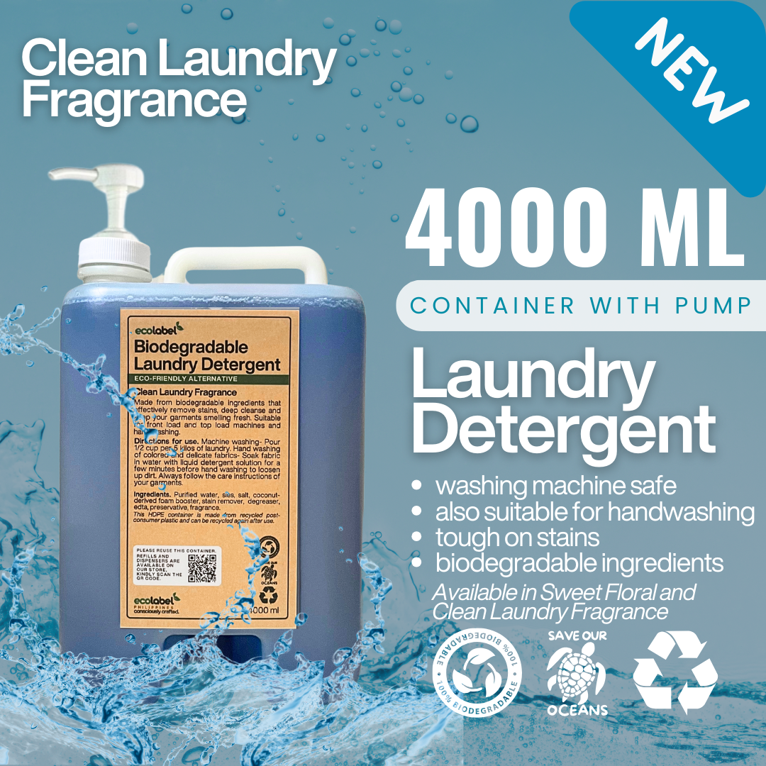 Biodegradable Liquid Laundry Detergent Clean Laundry Fragrance