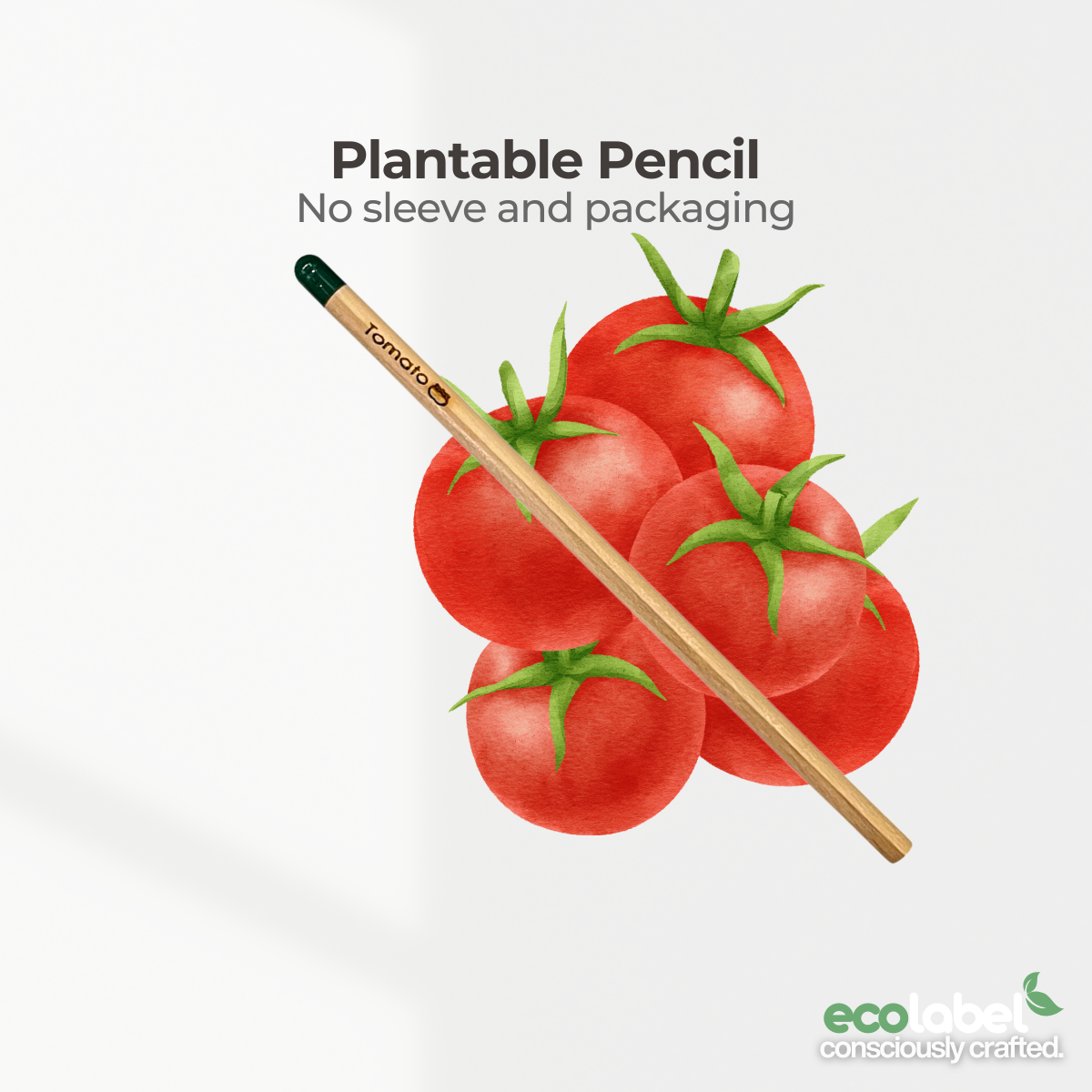 Plantable Pencil Compostable Starch Capsule