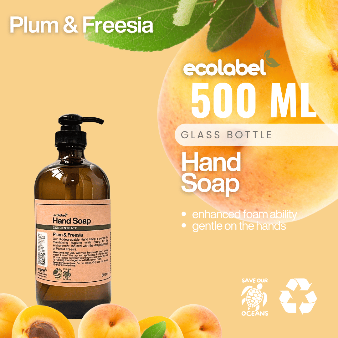 Biodegradable Hand Soap Concentrate Plum & Freesia