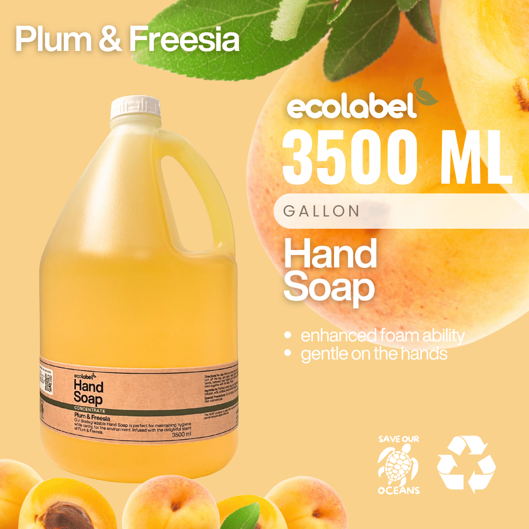 Biodegradable Hand Soap Concentrate Plum & Freesia
