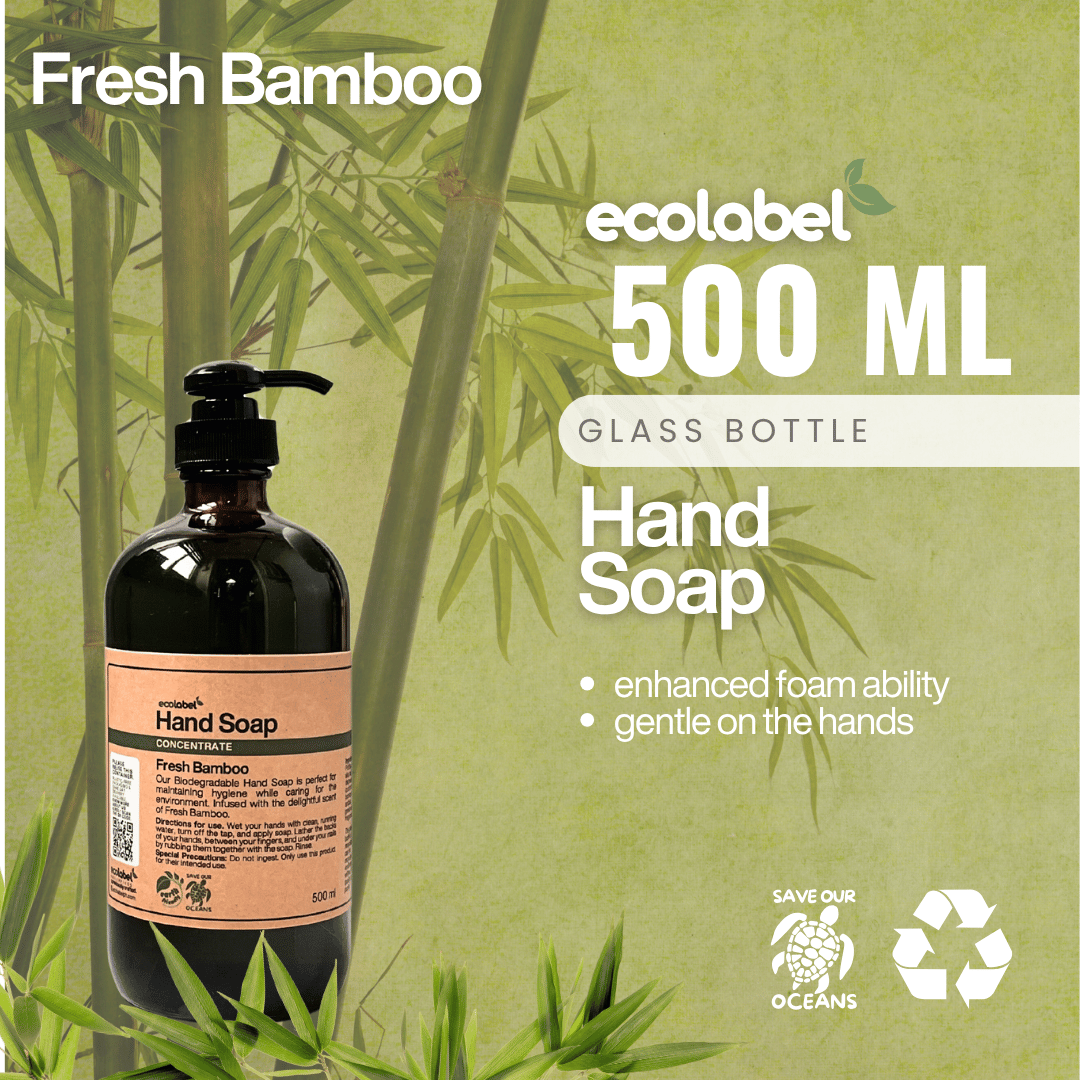 Biodegradable Hand Soap Concentrate Fresh Bamboo