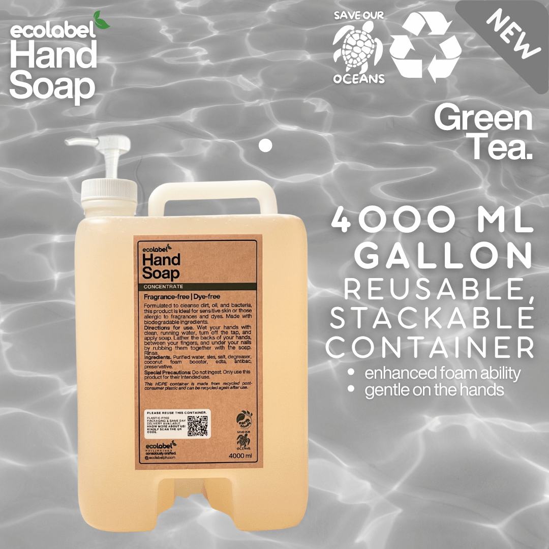 Biodegradable Hand Soap Concentrate Fragrance-free | Dye-free